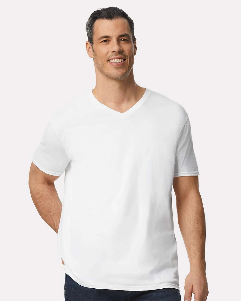 T-shirt Unisexe Softstyle® à Col en V
