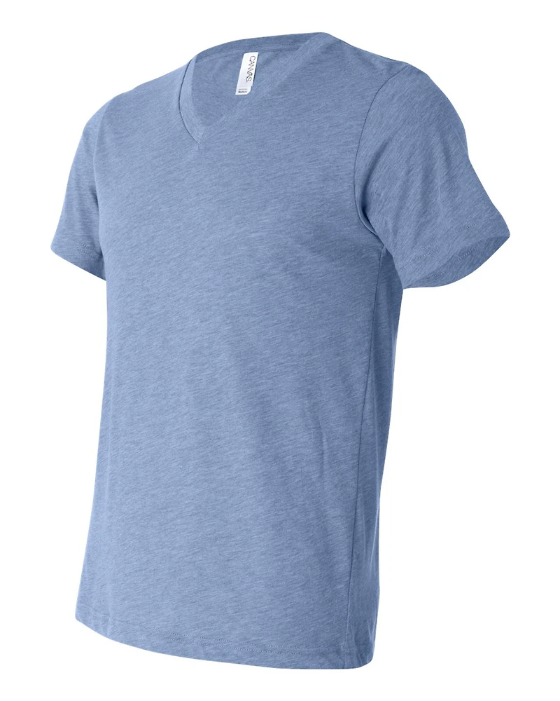 Unisex Triblend V-Neck Tee | T-Shirt Time
