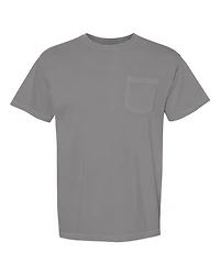 Unisex Garment-Dyed Heavyweight Pocket T-Shirt | Time