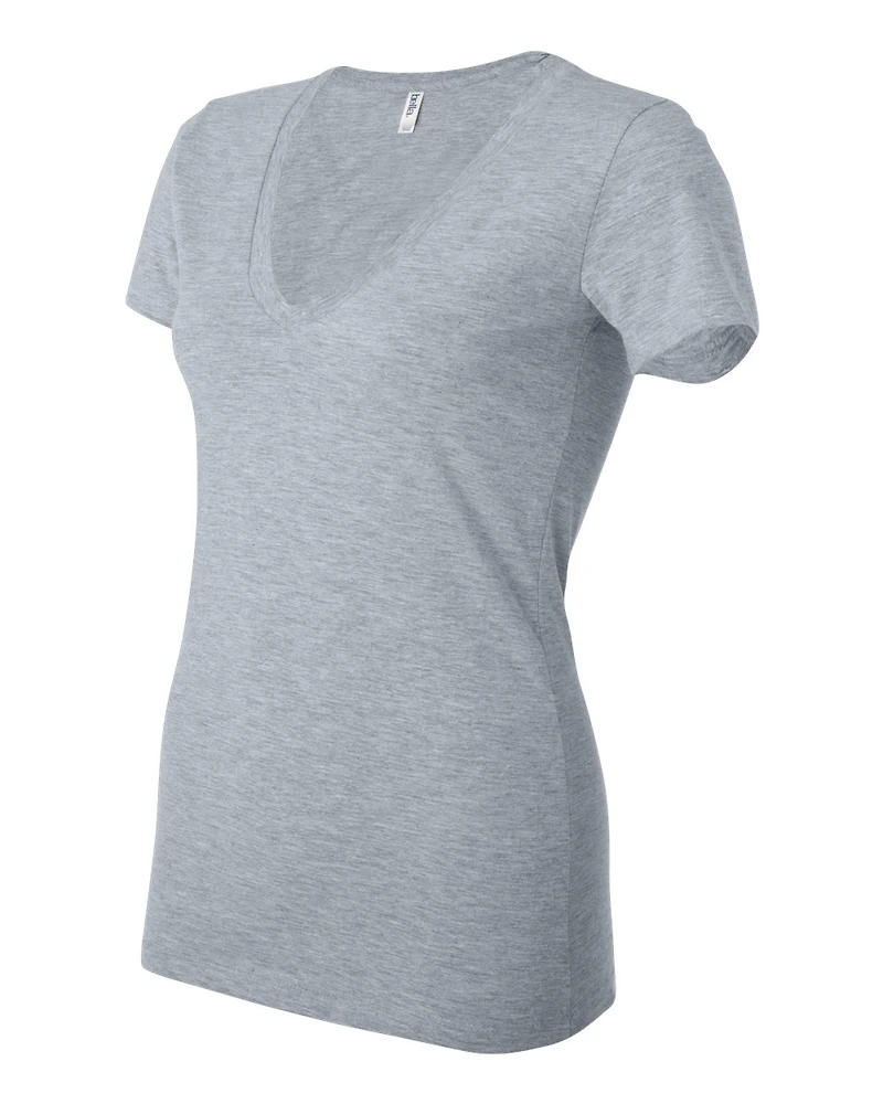 Women’s Jersey Deep V-Neck Tee | T-Shirt Time