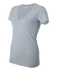 Women’s Jersey Deep V-Neck Tee | T-Shirt Time