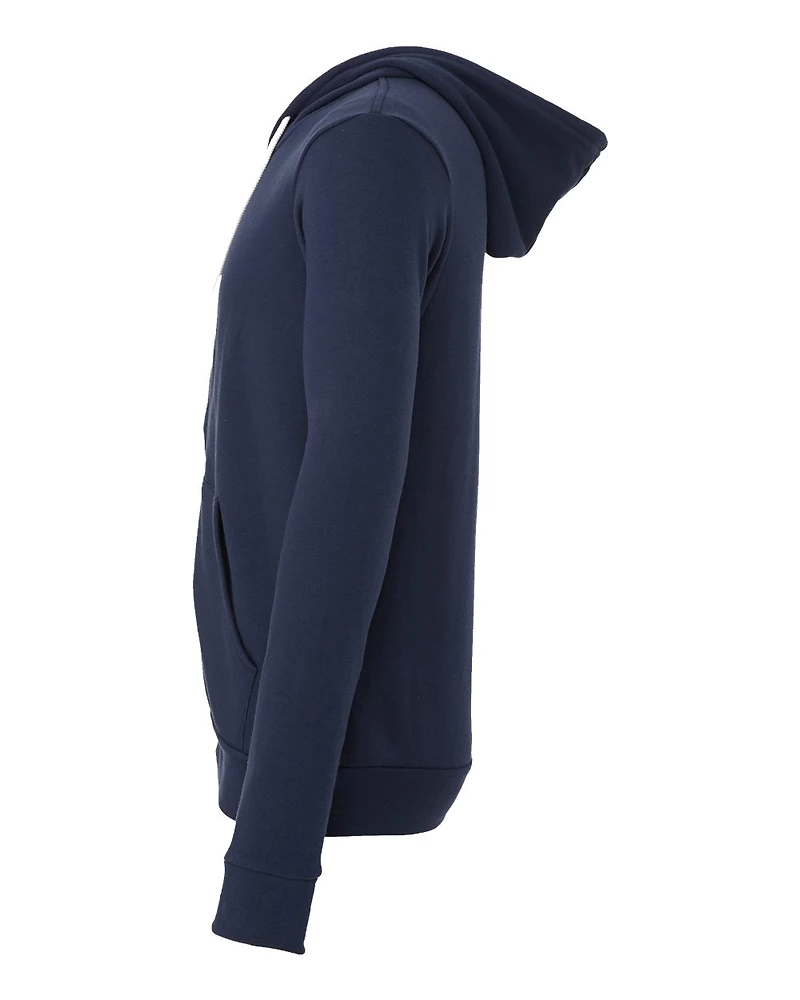 Unisex Sponge Fleece Full-Zip Hoodie Sweatshirt | T-Shirt Time