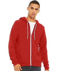 Unisex Sponge Fleece Full-Zip Hoodie Sweatshirt | T-Shirt Time