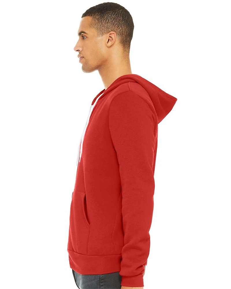 Unisex Sponge Fleece Full-Zip Hoodie Sweatshirt | T-Shirt Time