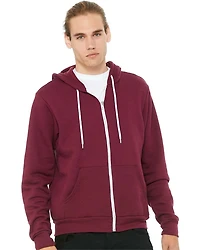 Unisex Sponge Fleece Full-Zip Hoodie Sweatshirt | T-Shirt Time