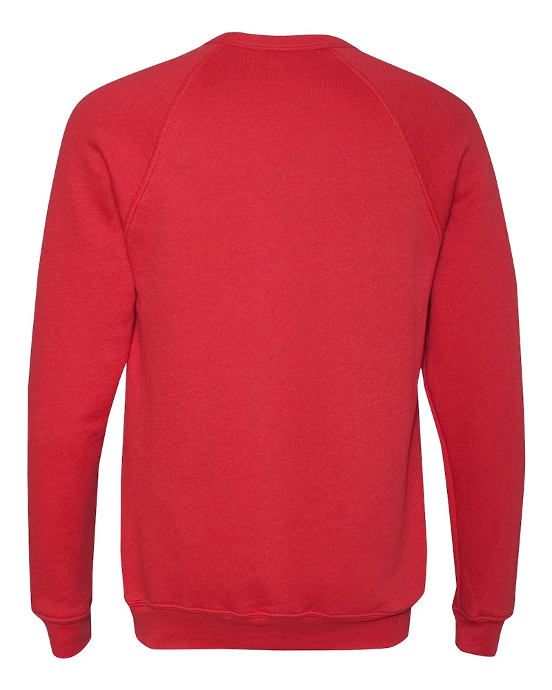 Unisex Sponge Fleece Raglan Crewneck Sweatshirt | T-Shirt Time