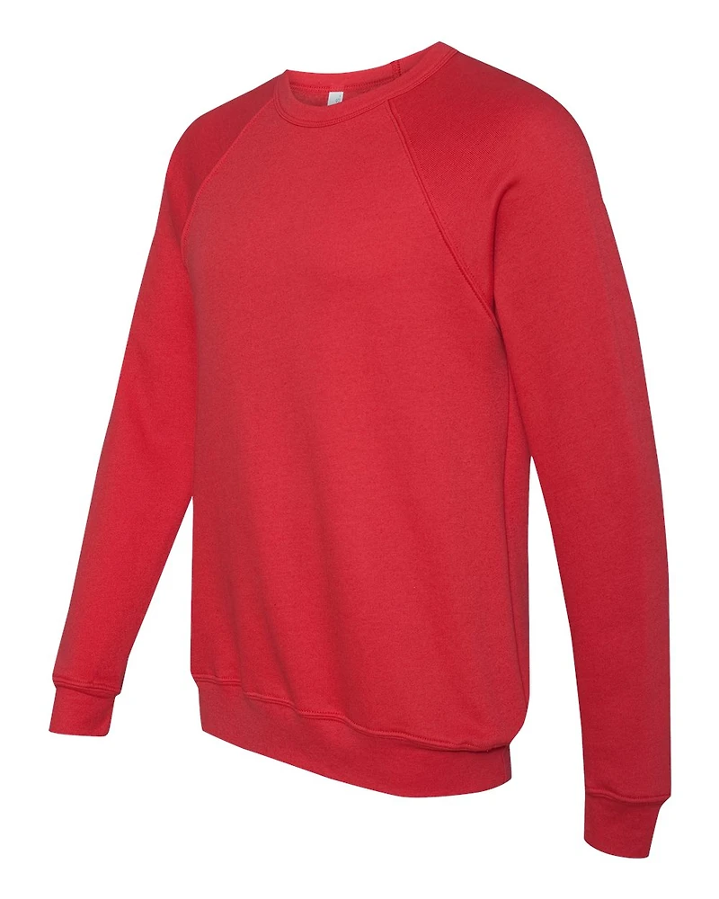 Unisex Sponge Fleece Raglan Crewneck Sweatshirt | T-Shirt Time