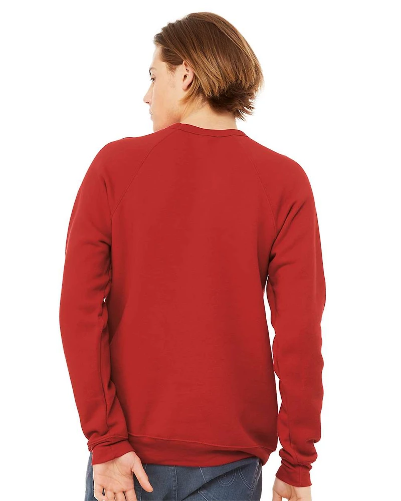 Unisex Sponge Fleece Raglan Crewneck Sweatshirt | T-Shirt Time