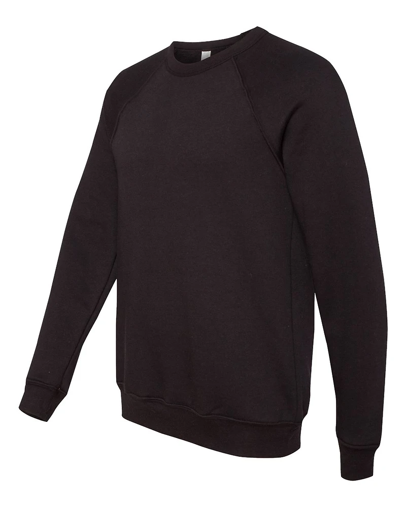Unisex Sponge Fleece Raglan Crewneck Sweatshirt | T-Shirt Time