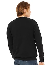 Unisex Sponge Fleece Raglan Crewneck Sweatshirt | T-Shirt Time