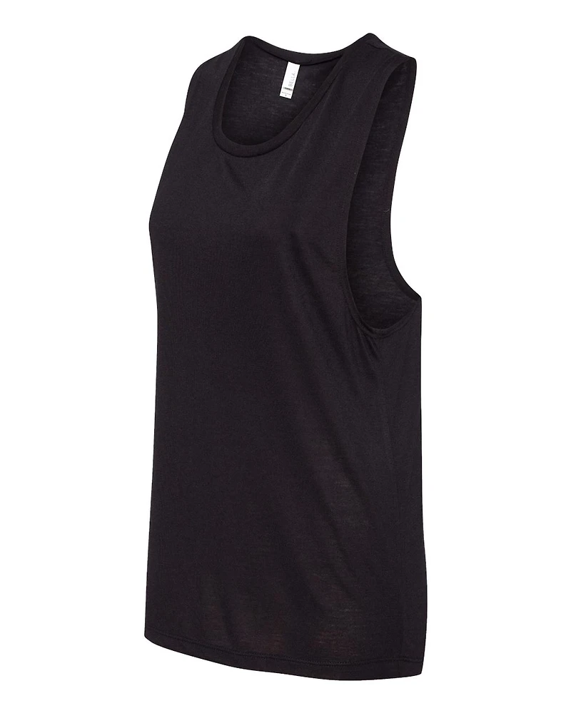 Women's Flowy Scoop Muscle Tank | T-Shirt Time