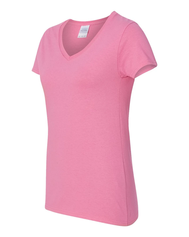 Women's Heavy Cotton™ V-Neck T-Shirt | Time