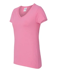 Women's Heavy Cotton™ V-Neck T-Shirt | Time
