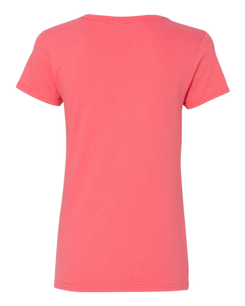 Women's Heavy Cotton™ V-Neck T-Shirt | Time