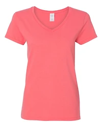 Women's Heavy Cotton™ V-Neck T-Shirt | Time