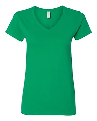 Women's Heavy Cotton™ V-Neck T-Shirt | Time