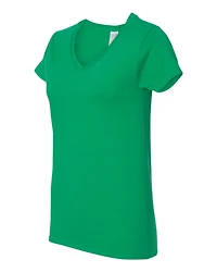 Women's Heavy Cotton™ V-Neck T-Shirt | Time