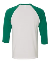 Tee de baseball unisexe à manches trois-quarts | T-Shirt Time