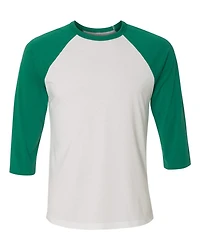 Tee de baseball unisexe à manches trois-quarts | T-Shirt Time