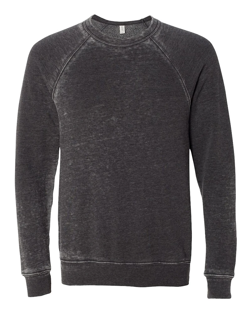 Unisex Sponge Fleece Raglan Crewneck Sweatshirt | T-Shirt Time