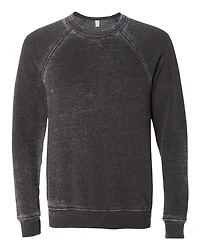 Unisex Sponge Fleece Raglan Crewneck Sweatshirt | T-Shirt Time