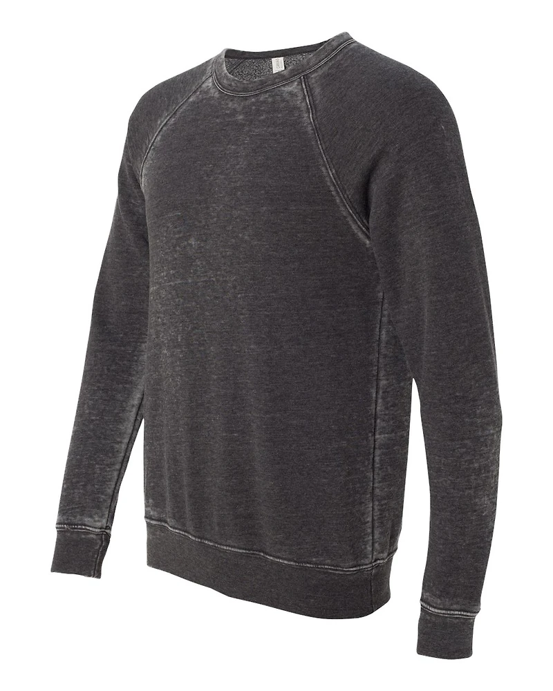 Unisex Sponge Fleece Raglan Crewneck Sweatshirt | T-Shirt Time