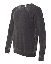 Unisex Sponge Fleece Raglan Crewneck Sweatshirt | T-Shirt Time