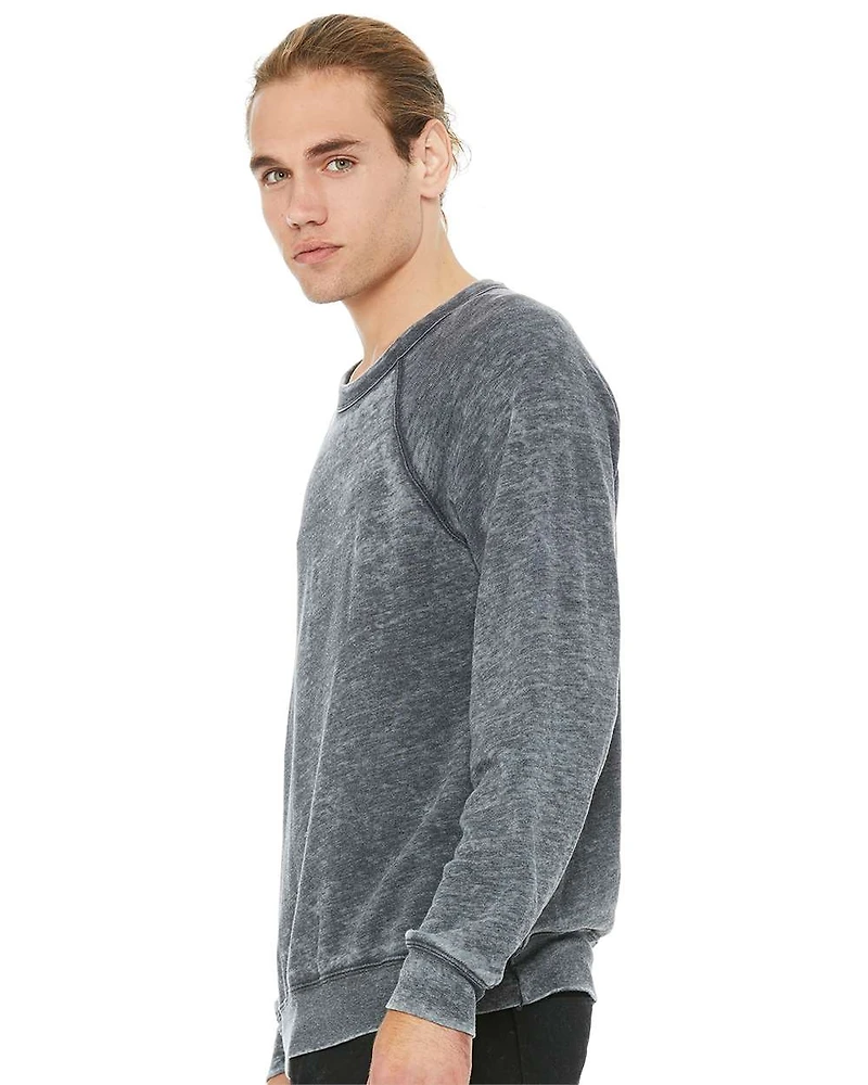 Unisex Sponge Fleece Raglan Crewneck Sweatshirt | T-Shirt Time