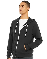 Unisex Sponge Fleece Full-Zip Hoodie Sweatshirt | T-Shirt Time