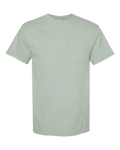 Unisex Garment-Dyed Heavyweight Pocket T-Shirt | Time