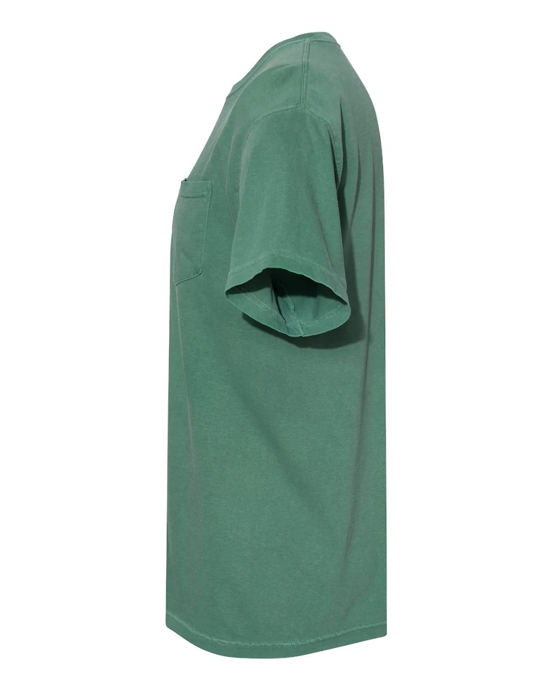 Unisex Garment-Dyed Heavyweight Pocket T-Shirt | Time