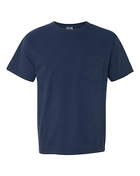 Unisex Garment-Dyed Heavyweight Pocket T-Shirt | Time