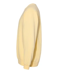 Sweat-shirt à col ras du cou teint en pièce unisexe | T-Shirt Time