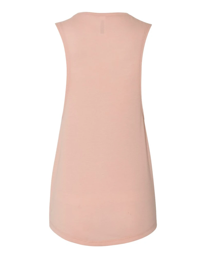 Women's Flowy Scoop Muscle Tank | T-Shirt Time