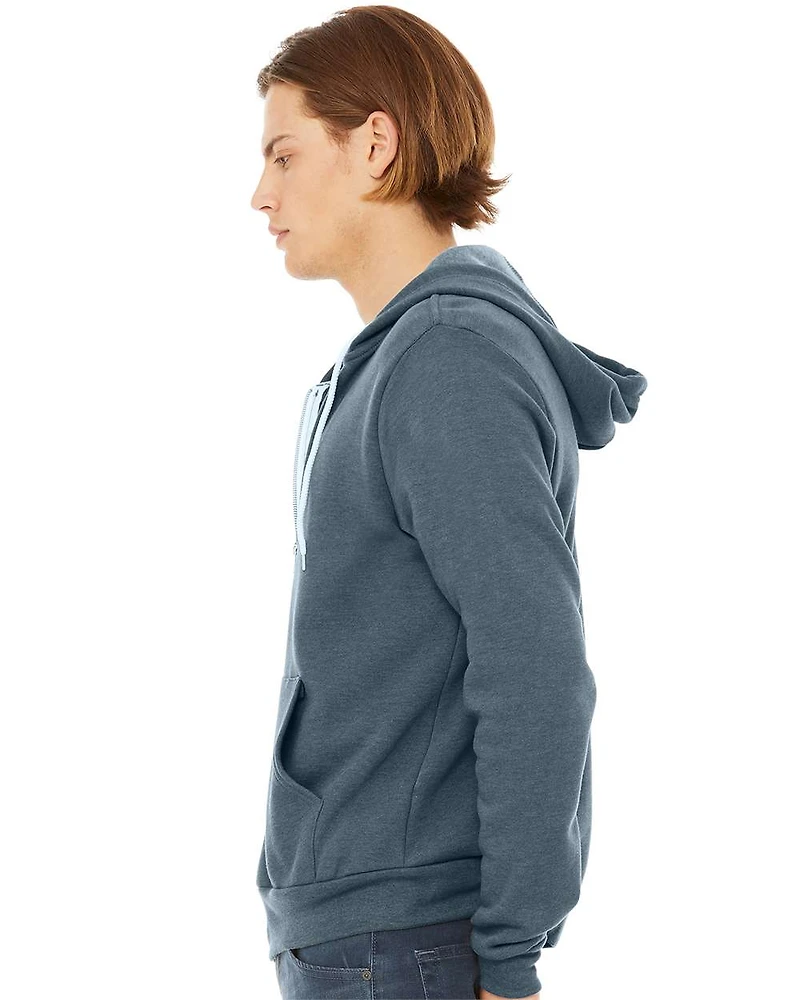 Unisex Sponge Fleece Full-Zip Hoodie Sweatshirt | T-Shirt Time