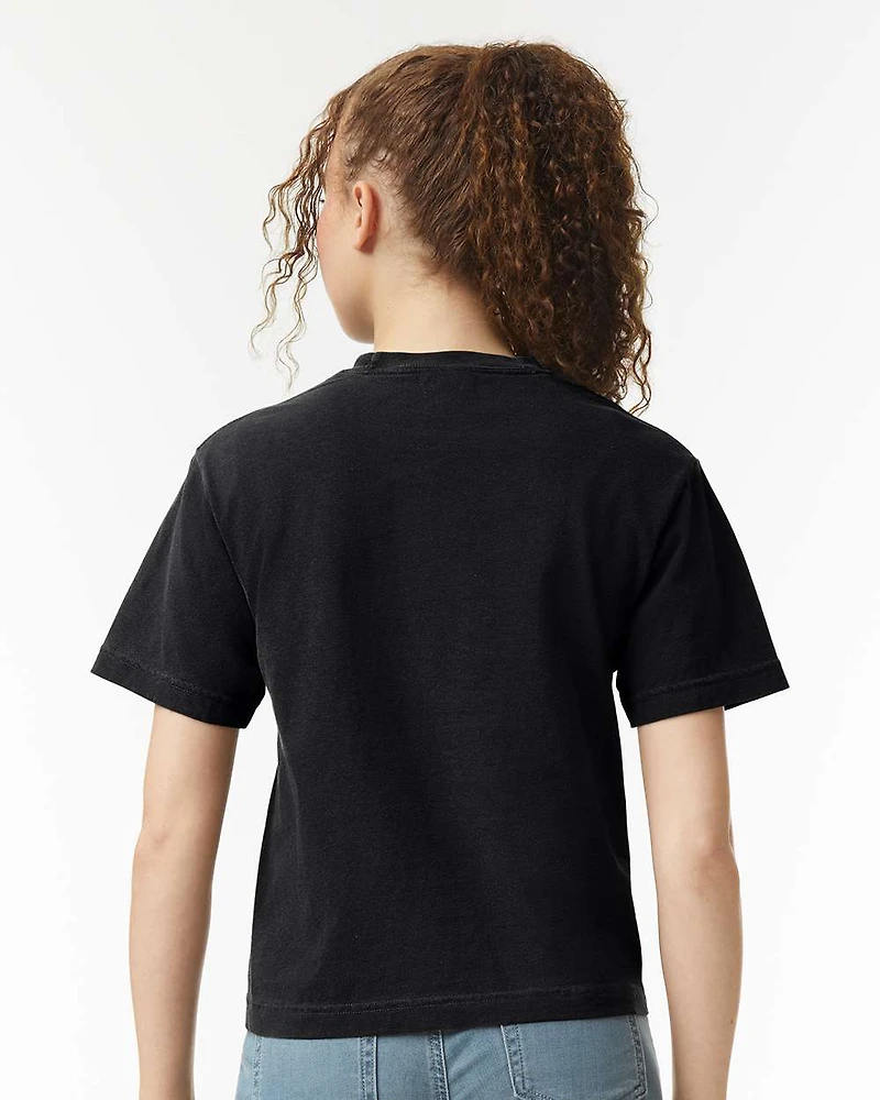 Women's Garment-Dyed Heavyweight Boxy T-Shirt | Time