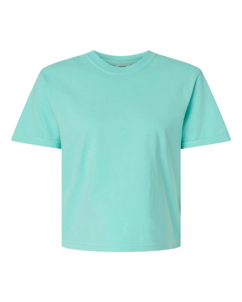 Women's Garment-Dyed Heavyweight Boxy T-Shirt | Time