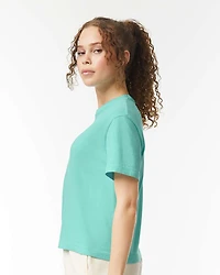 Women's Garment-Dyed Heavyweight Boxy T-Shirt | Time