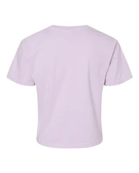 T-shirt boxy lourd teint en pièce pour femmes