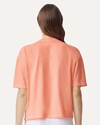 Women's Garment-Dyed Heavyweight Boxy T-Shirt | Time
