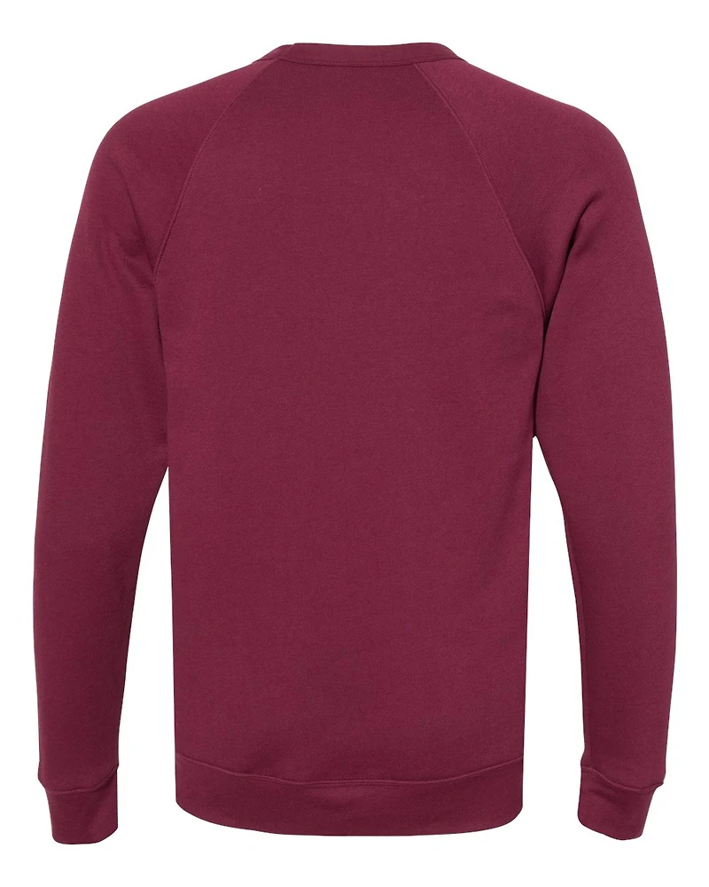 Unisex Sponge Fleece Raglan Crewneck Sweatshirt | T-Shirt Time