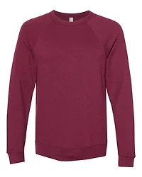 Unisex Sponge Fleece Raglan Crewneck Sweatshirt | T-Shirt Time