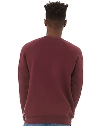 Unisex Sponge Fleece Raglan Crewneck Sweatshirt | T-Shirt Time