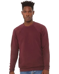 Unisex Sponge Fleece Raglan Crewneck Sweatshirt | T-Shirt Time