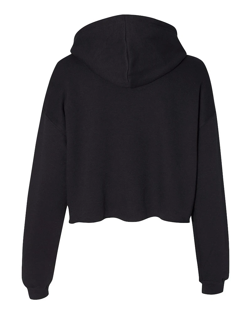 Women's Crop Fleece Hoodie Sweatshirt | T-Shirt Time