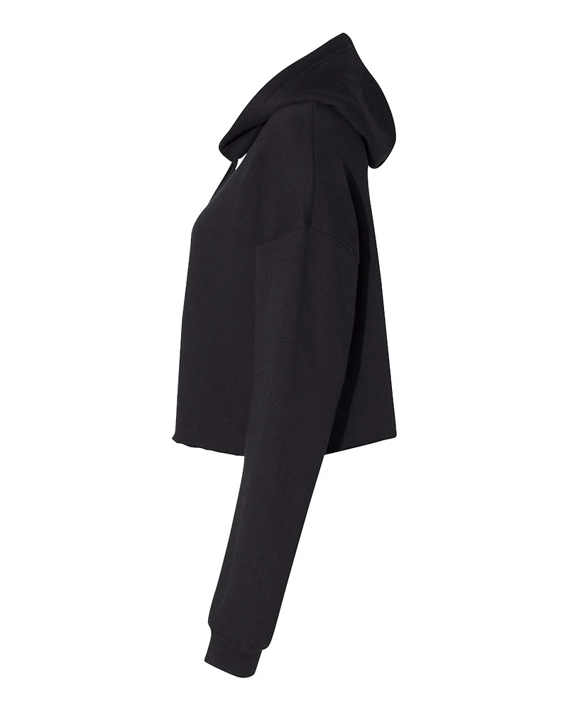Women's Crop Fleece Hoodie Sweatshirt | T-Shirt Time