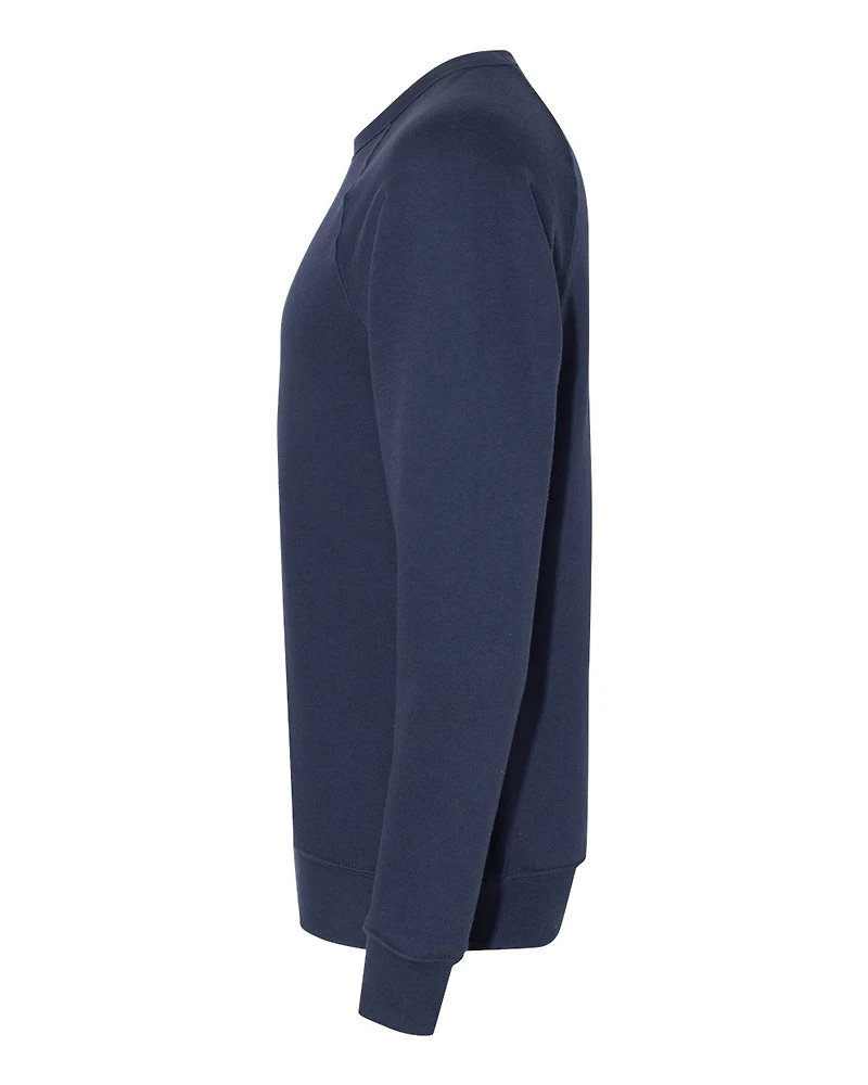Unisex Sponge Fleece Raglan Crewneck Sweatshirt | T-Shirt Time