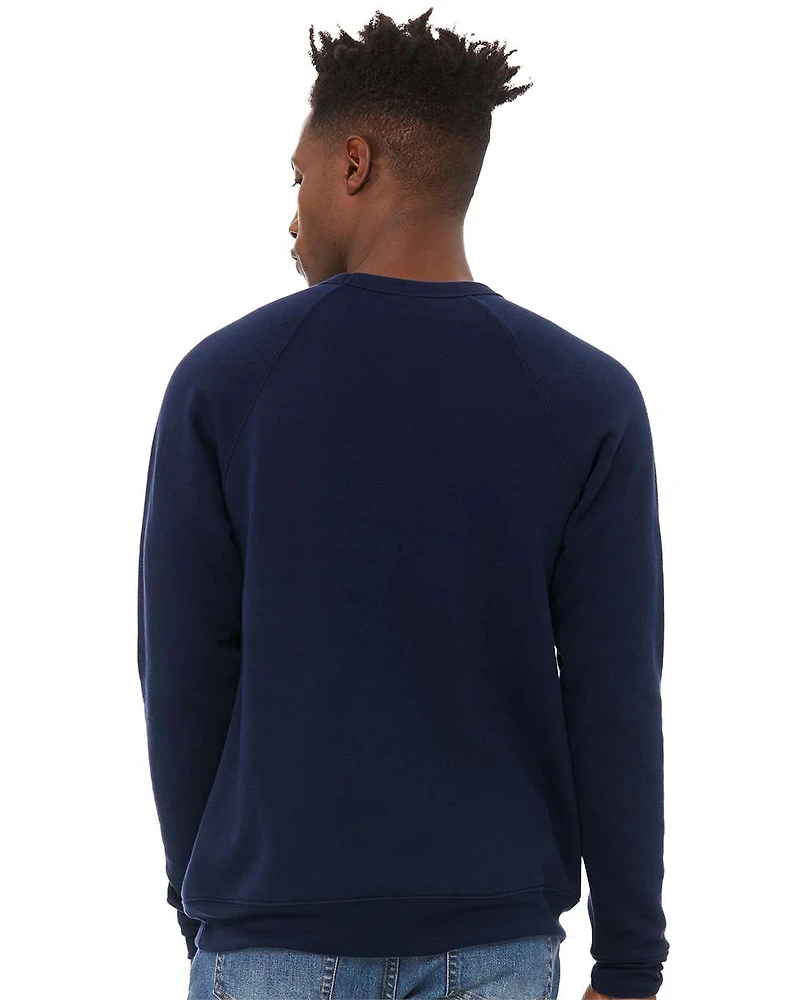 Unisex Sponge Fleece Raglan Crewneck Sweatshirt | T-Shirt Time