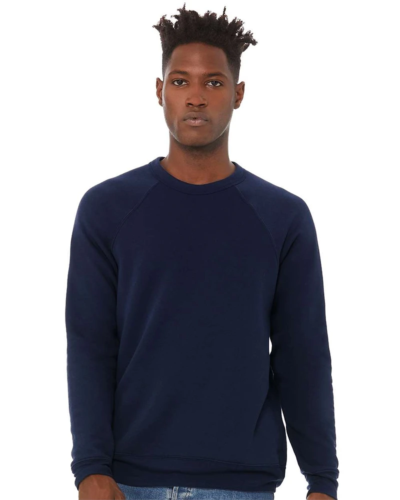 Unisex Sponge Fleece Raglan Crewneck Sweatshirt | T-Shirt Time