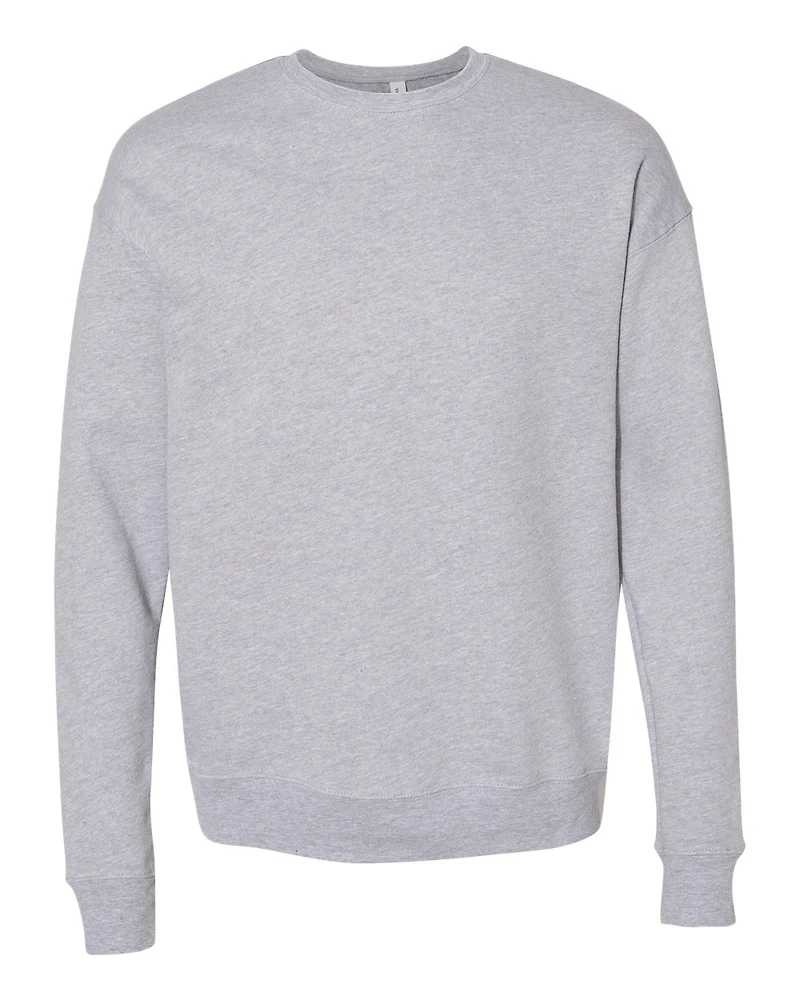 Unisex Sponge Fleece Drop Shoulder Crewneck Sweatshirt | T-Shirt Time